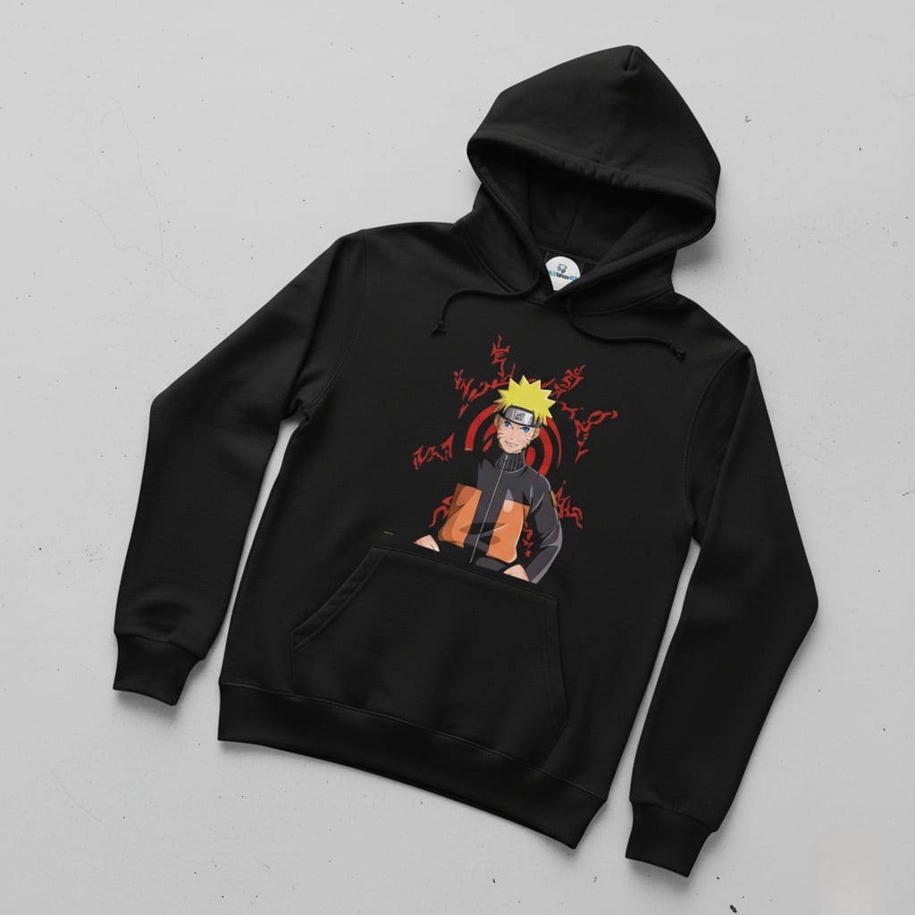 Naruto  Premium Black Hoodie